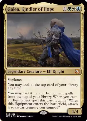Galea, Kindler of Hope (1), Commander: Adventures in the Forgotten Realms — Magic card price