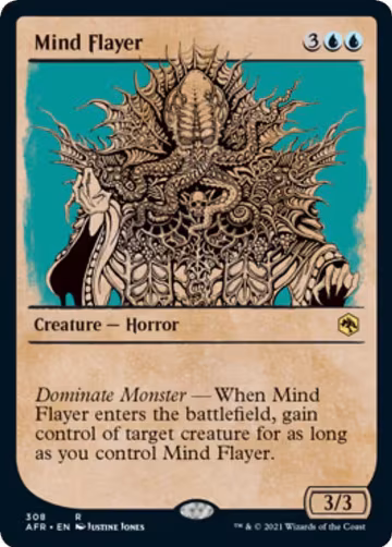 Mind Flayer (Showcase) (308), Adventures in the Forgotten Realms — Magic card price