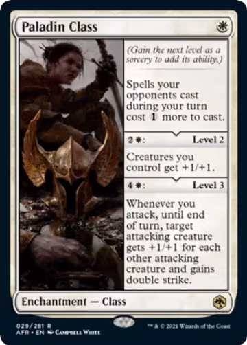 Paladin Class (29), Adventures in the Forgotten Realms — Magic card price