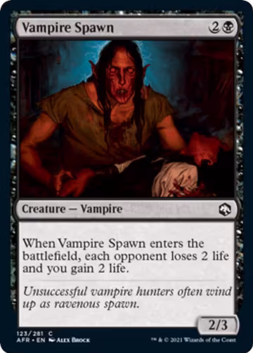 Vampire Spawn (123), Adventures in the Forgotten Realms — Magic card price