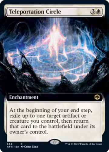 Teleportation Circle (Extended Art) (364), Adventures in the Forgotten Realms — Magic card price