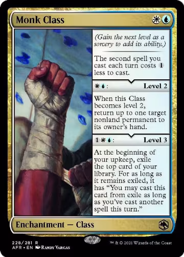 Monk Class (228), Adventures in the Forgotten Realms — Magic card price