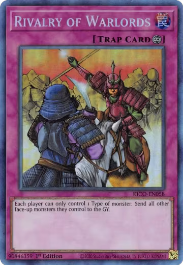 Rivalry of Warlords (CR) (KICO-EN058), King's Court — Yu-Gi-Oh! card price