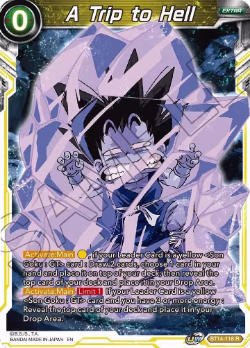 A Trip to Hell (BT14-118), Cross Spirits — DB Super card price