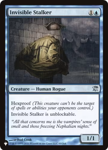 Invisible Stalker (ISD) (60/264), The List Reprints — Magic card price