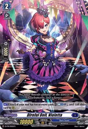 Direful Doll, Violetta (D-PR/005EN), D Promo Cards — Vanguard card price