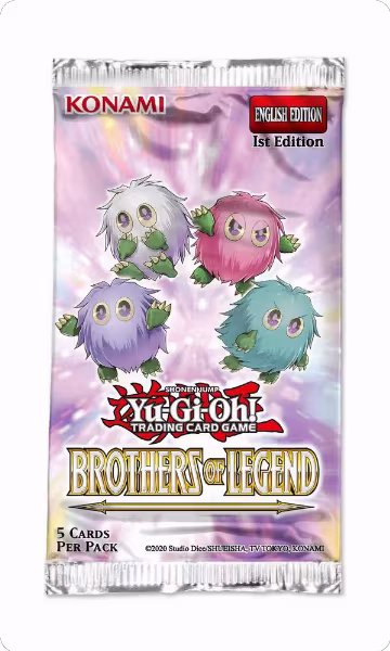 Brothers of Legend Booster Pack [1st Edition], Brothers of Legend — Yu-Gi-Oh! sealed product price