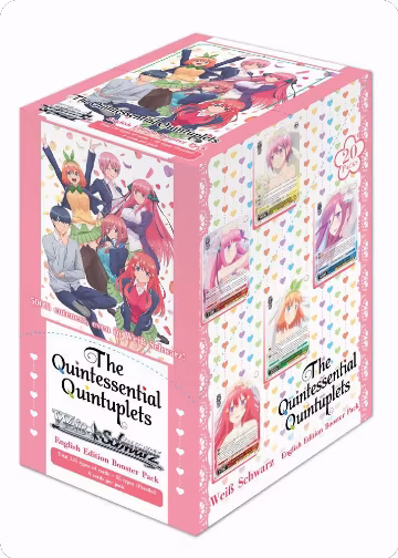 The Quintessential Quintuplets Booster Box, The Quintessential Quintuplets — Weiß Schwarz sealed product price