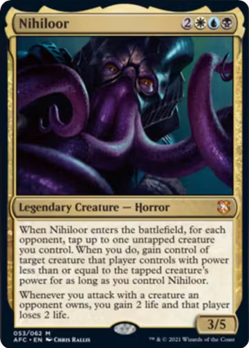 Nihiloor (53), Commander: Adventures in the Forgotten Realms — Magic card price