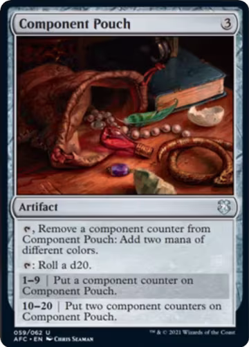 Component Pouch (59), Commander: Adventures in the Forgotten Realms — Magic card price