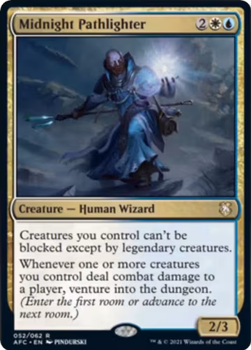 Midnight Pathlighter (52), Commander: Adventures in the Forgotten Realms — Magic card price