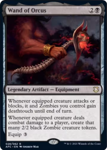 Wand of Orcus (28), Commander: Adventures in the Forgotten Realms — Magic card price