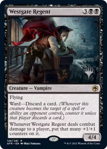 Westgate Regent (126), Promo Pack: Adventures in the Forgotten Realms — Magic card price