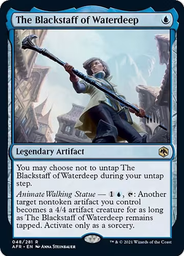 The Blackstaff of Waterdeep (48), Promo Pack: Adventures in the Forgotten Realms — Magic card price