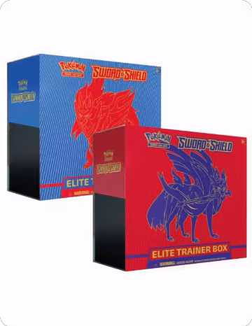 Sword & Shield Elite Trainer Box [Set of 2], Sword & Shield Base Set — Pokémon sealed product price