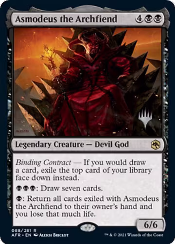 Asmodeus the Archfiend (88), Promo Pack: Adventures in the Forgotten Realms — Magic card price