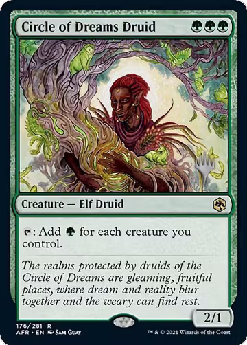 Circle of Dreams Druid (176) — card price