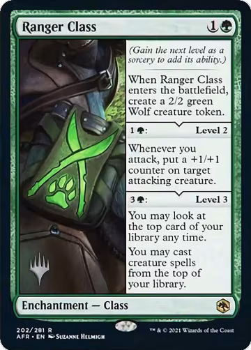 Ranger Class (202), Promo Pack: Adventures in the Forgotten Realms — Magic card price