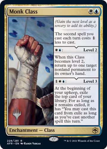 Monk Class (228), Promo Pack: Adventures in the Forgotten Realms — Magic card price