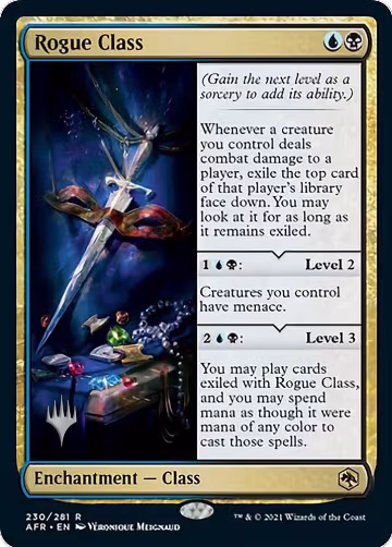 Rogue Class (230), Promo Pack: Adventures in the Forgotten Realms — Magic card price