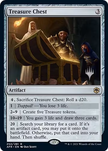 Treasure Chest (252), Promo Pack: Adventures in the Forgotten Realms — Magic card price