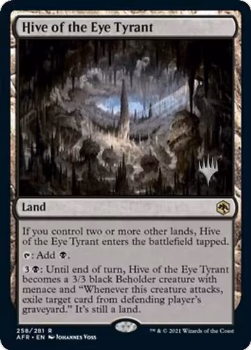 Hive of the Eye Tyrant (258), Promo Pack: Adventures in the Forgotten Realms — Magic card price