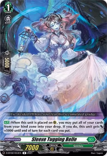 Sleeve Tugging Belle (D-BT02/053EN), D-BT02: A Brush with the Legends — Vanguard card price