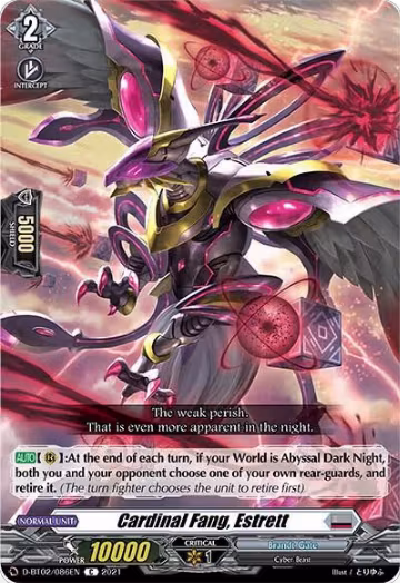 Cardinal Fang, Estrett (D-BT02/086EN), D-BT02: A Brush with the Legends — Vanguard card price
