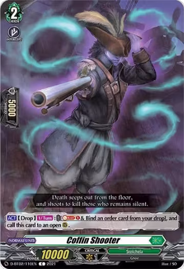 Coffin Shooter (D-BT02/110EN), D-BT02: A Brush with the Legends — Vanguard card price