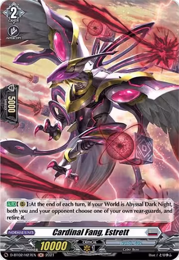 Cardinal Fang, Estrett (Holo) (D-BT02/H27EN), D-BT02: A Brush with the Legends — Vanguard card price