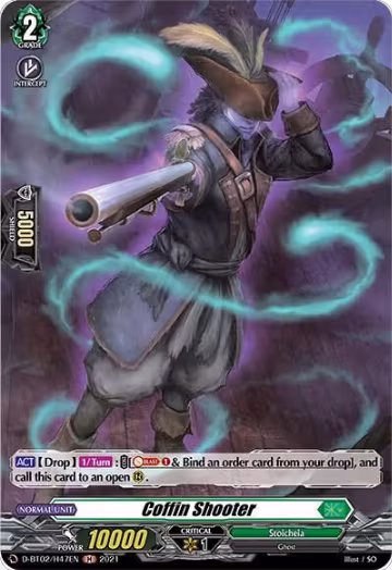 Coffin Shooter (Holo) (D-BT02/H47EN), D-BT02: A Brush with the Legends — Vanguard card price