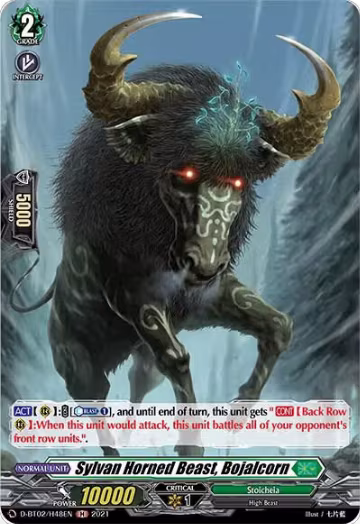 Sylvan Horned Beast, Bojalcorn (Holo) (D-BT02/H48EN), D-BT02: A Brush with the Legends — Vanguard card price