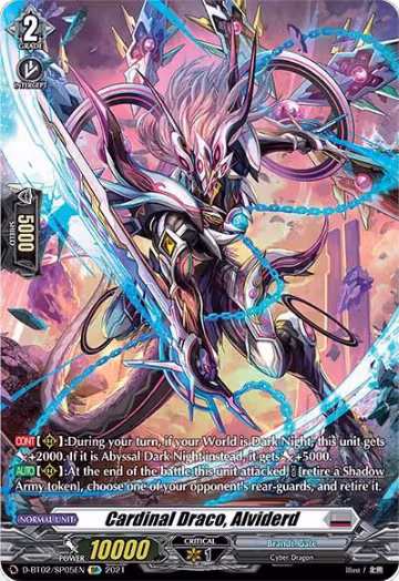 Cardinal Draco, Alviderd (SP) (D-BT02/SP05EN), D-BT02: A Brush with the Legends — Vanguard card price