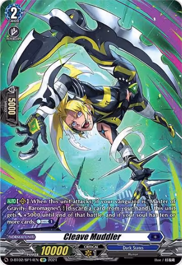 Cleave Muddler (SP) (D-BT02/SP14EN), D-BT02: A Brush with the Legends — Vanguard card price