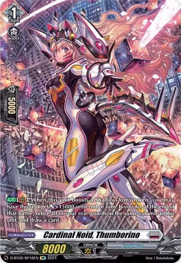 Cardinal Noid, Thumborino (SP) (D-BT02/SP18EN), D-BT02: A Brush with the Legends — Vanguard card price