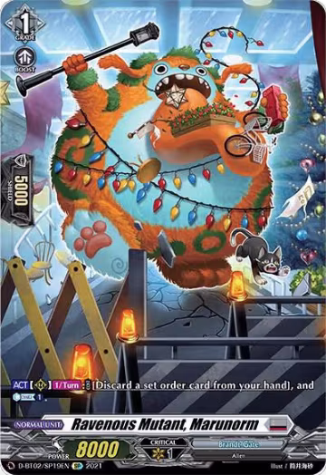 Ravenous Mutant, Marunorm (SP) (D-BT02/SP19EN), D-BT02: A Brush with the Legends — Vanguard card price