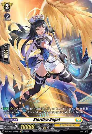 Sterilize Angel (SP) (D-BT02/SP21EN), D-BT02: A Brush with the Legends — Vanguard card price
