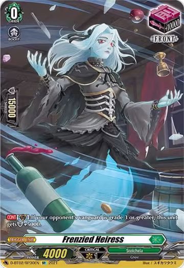 Frenzied Heiress (SP) (D-BT02/SP30EN) — card price