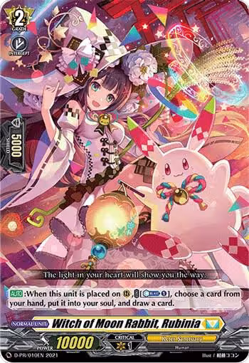 Witch of Moon Rabbit, Rubinia (D-PR/010EN) (D-PR/010EN), D Promo Cards — Vanguard card price