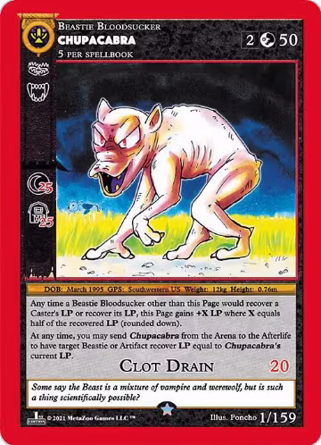 Chupacabra (1) — card price
