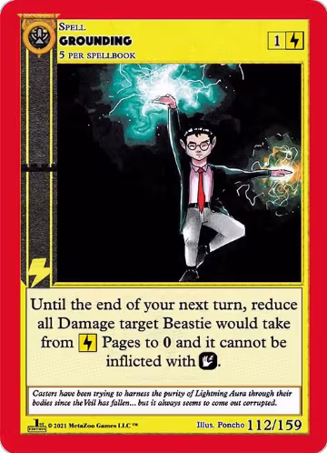Grounding (112), Cryptid Nation: First Edition — MetaZoo card price