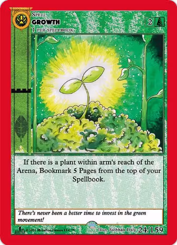 Growth (24), Cryptid Nation: First Edition — MetaZoo card price