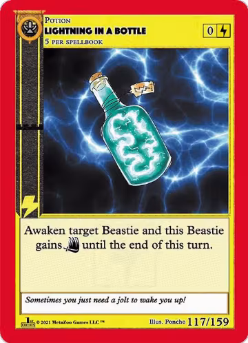 Lightning in a Bottle (117), Cryptid Nation: First Edition — MetaZoo card price