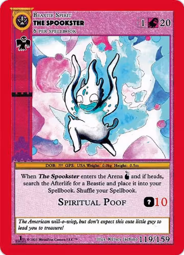 The Spookster (119), Cryptid Nation: First Edition — MetaZoo card price