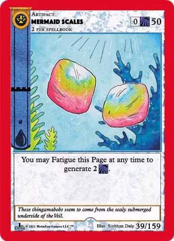 Mermaid Scales (39), Cryptid Nation: First Edition — MetaZoo card price