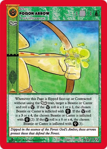 Poison Arrow (64), Cryptid Nation: First Edition — MetaZoo card price