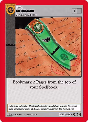 Bookmark (Deck 4) (9) — card price