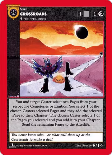 Crossroads (8), Cryptid Nation: First Edition Release Event Deck — MetaZoo card price