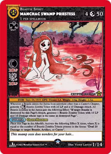 Manchac Swamp Priestess (1) — card price