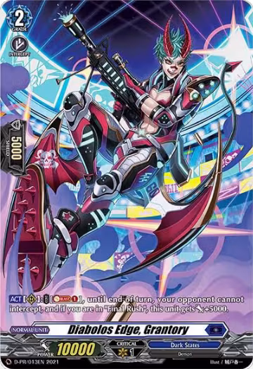 Diabolos Edge, Grantory (D-PR/013EN), D Promo Cards — Vanguard card price